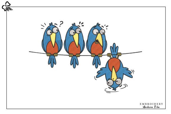 Funny Bird Embroidery Design Review