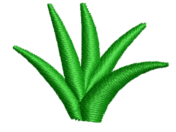 Safari Tropical Leaf Embroidery