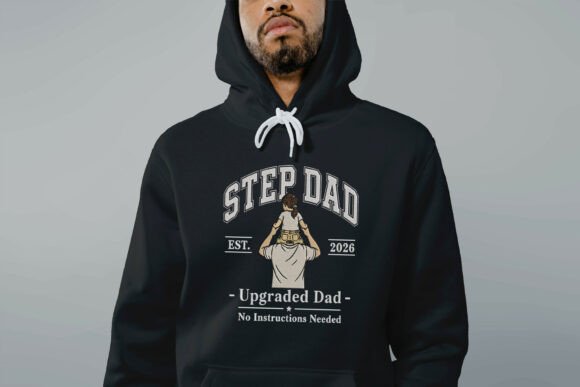 Step Dad Embroidery Design